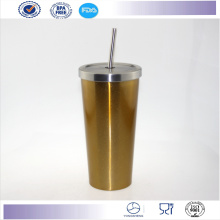 New High Capacity Best Quality Starbucks Mug with Lid Stainless Steel Straw Mug Cup